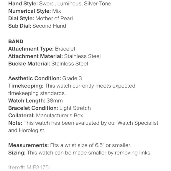 Great watch, ready for something new! See description in above photos. - Picture 6 of 10